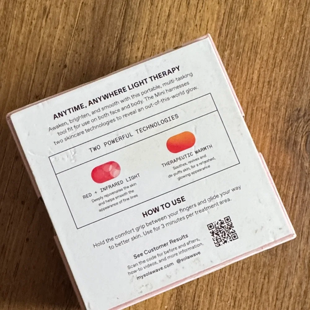 Solawave 2-in-1 Skincare Mini